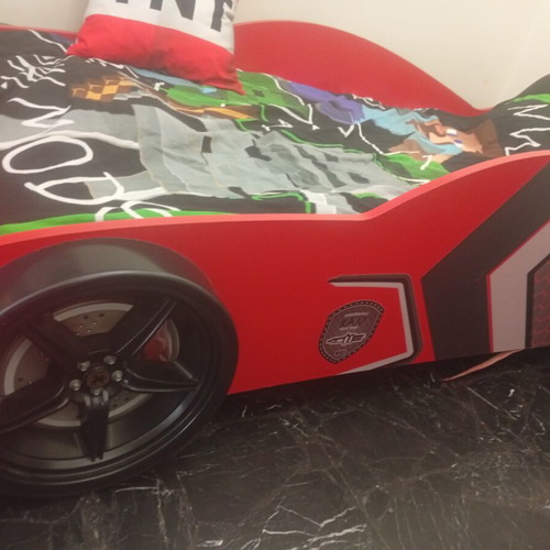Car bed with remote control, sound and light