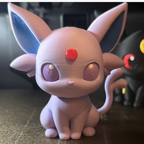 Pokemon Espeon Chibi figure 8cm new, 3D printed with durable PLA+