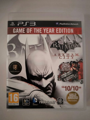 Batman Arkham City Game of the Year Edition PS3 игра като ново