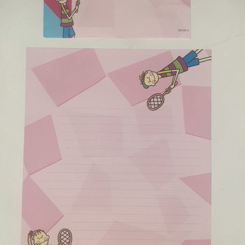 Set and letter papers new