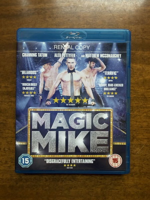 Magic Mike Blu-ray like new with English subtitles