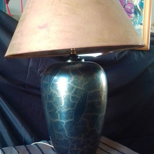 Spanish lamp used, height 0.70 m