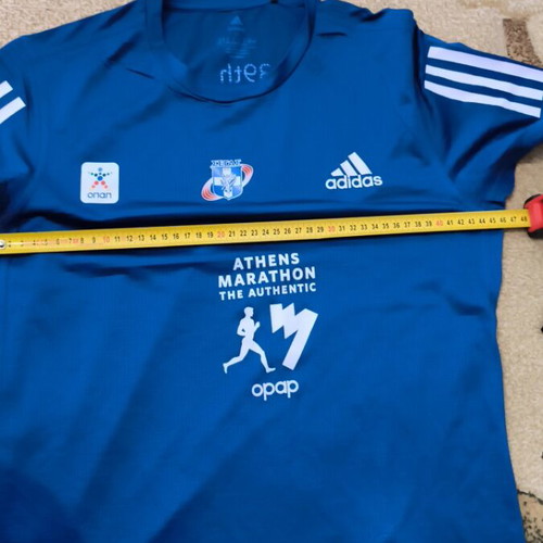 Μπλούζα Adidas επίσημη για Μαραθώνιο Αθήνας 2022 καινούργια, medium