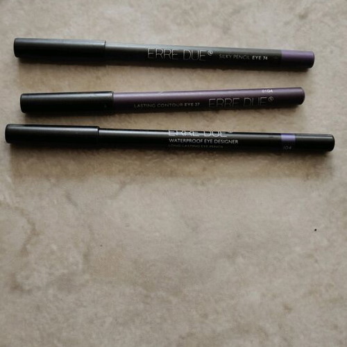 Erre Due waterproof long-lasting eye pencils like new