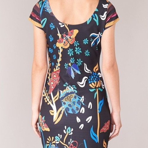 Desigual vibrant colorful bodycon dress, size L