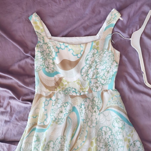Vintage dress like new, handmade by tailor