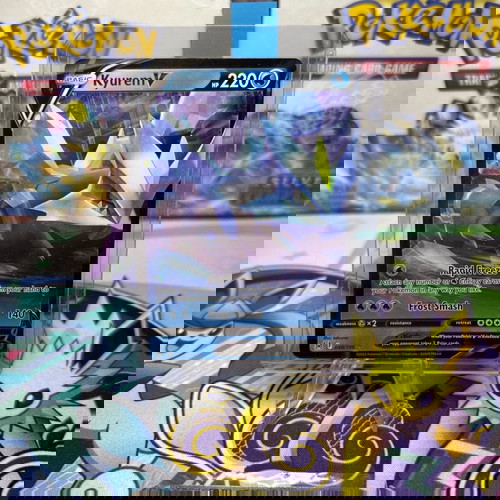 Pokemon card Kyurem V holographic lost origin set σαν καινούργιο