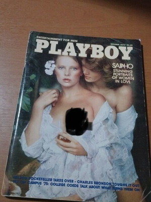 Playboy October 1975 magazine used