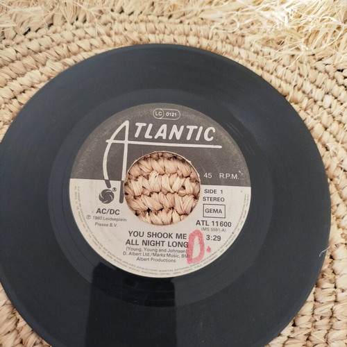 Vinyl record 45 rpm used, rock