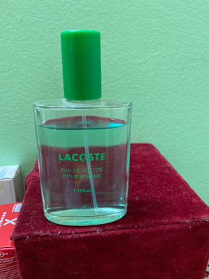 Lacoste ανδρική κολώνια 100ml μεταχειρισμένη