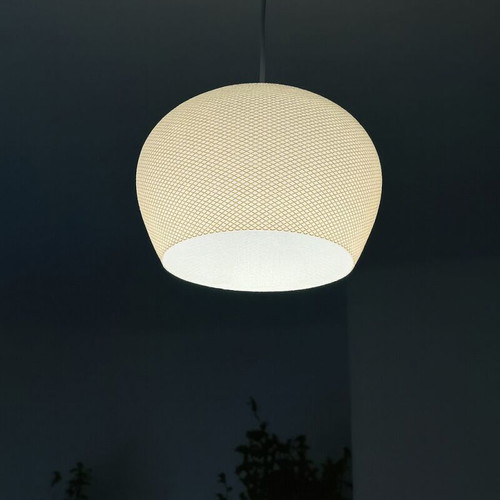 Modern ceiling light with embossed design new, minimal style