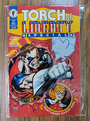 Torch of Liberty Special comic used