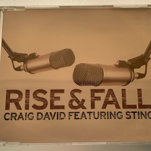 Craig David ft. Sting Rise & Fall 4-trk CD single used