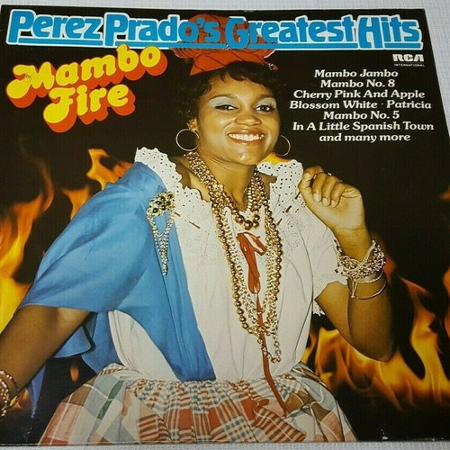 Perez Prado And His Orchestra Mambo Fire vinyl used, Latin