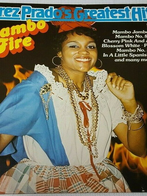 Perez Prado And His Orchestra Mambo Fire βινύλιο μεταχειρισμένο, Latin