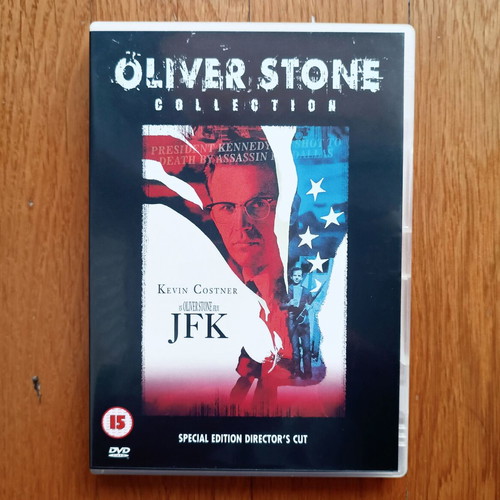 JFK DVD μεταχειρισμένο, 2 δίσκοι, Oliver Stone, χωρίς ελληνικούς υπότιτλους