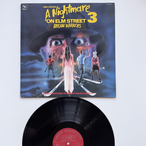 A Nightmare On Elm Street 3 Dream Warriors Soundtrack LP used
