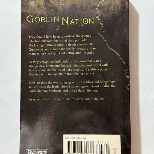 Goblin Nation Dragonlance The Stonetellers Volume 3 used