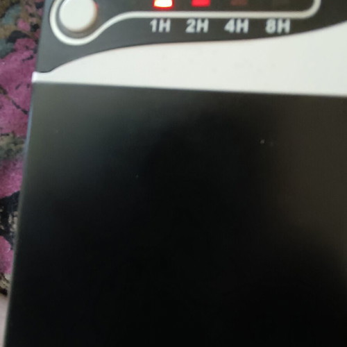 Cigarette box with timer for smoking cessation, like new, USB charging