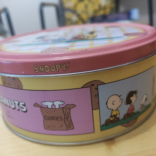 Snoopy Metal Box like new