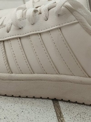 Adidas λευκά αθλητικά παπούτσια, μέγεθος 38