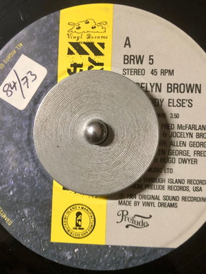 Vinyl 7" Somebody Else's Guy Jocelyn Brown μεταχειρισμένο, pop