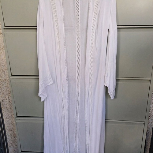 Kimono maxi Achilleas Accessories white like new