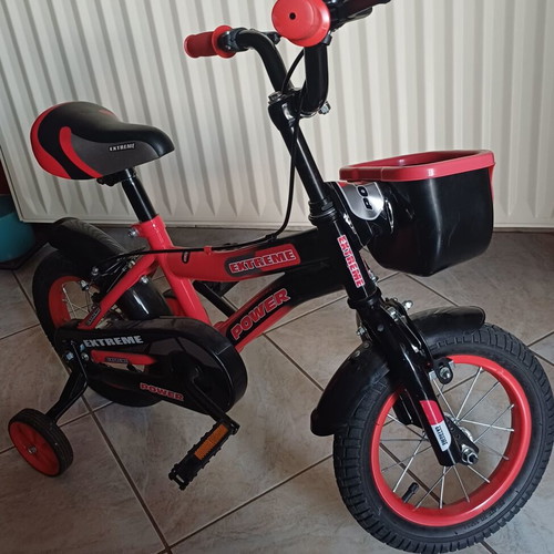 12-inch bike with training wheels