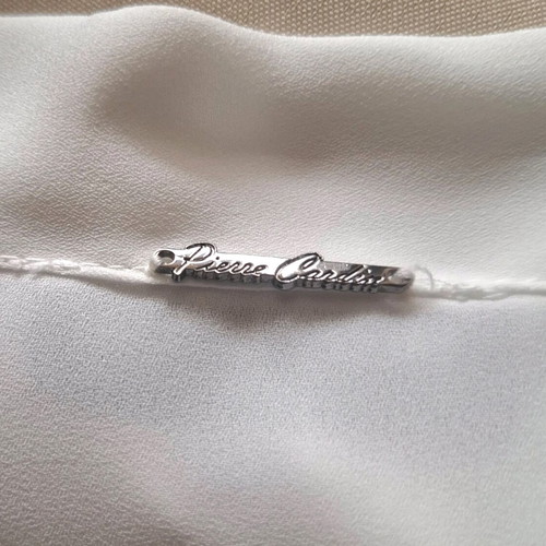 Pierre Cardin white shirt with tie and unique sleeves like new
