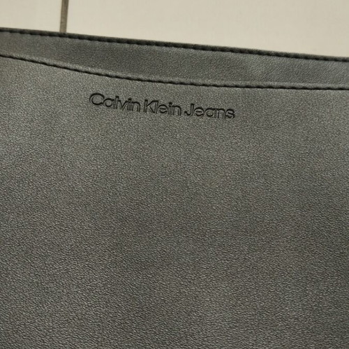 Calvin Klein shoulder bag new, black with silver logo