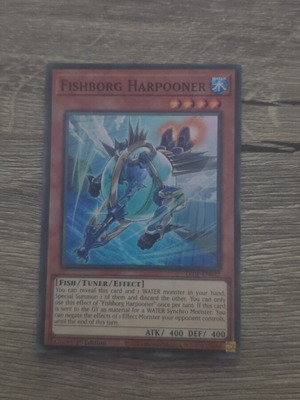 Fishborg Harpooner Yu-Gi-Oh! card