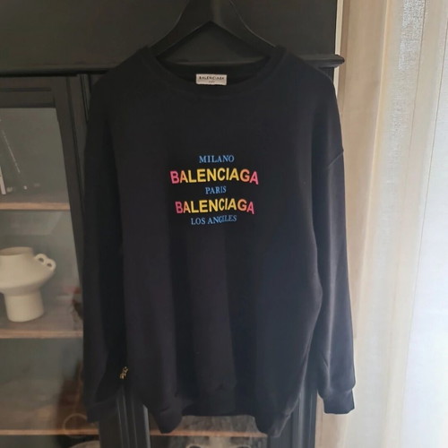 Balenciaga sweatshirt black like new, size M