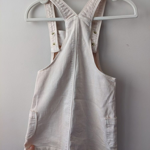 Girl Dress Salopette used, beige, size 92 for 3 years old