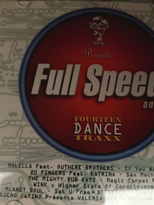 Full Speed Dance Traxx συλλογή CD σαν καινούργιο, ηλεκτρονική