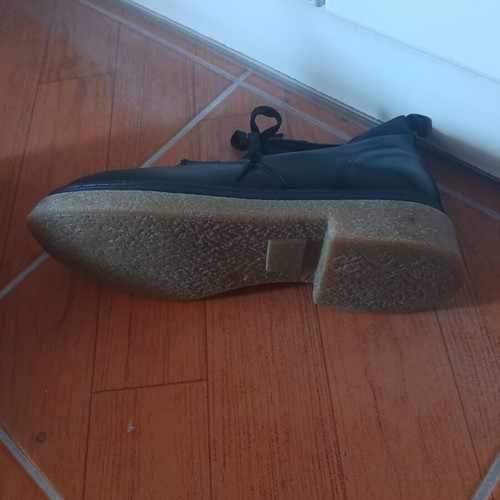 Leather shoes like new, size 41, black