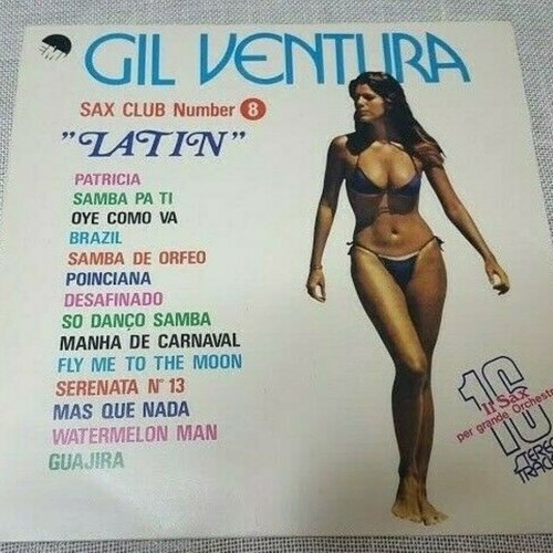 Gil Ventura Latin Sax Club Nr 8 LP used, jazz