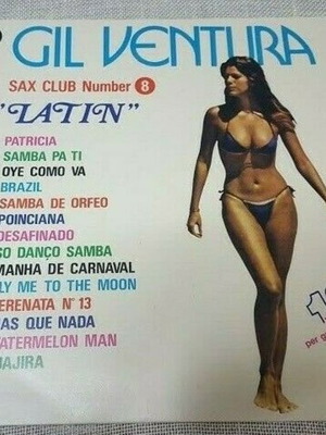 Gil Ventura Latin Sax Club Nr 8 LP used, jazz