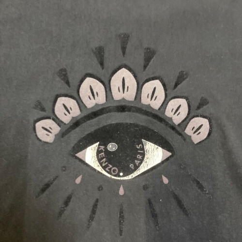 Kenzo Paris T-shirt S black eye print
