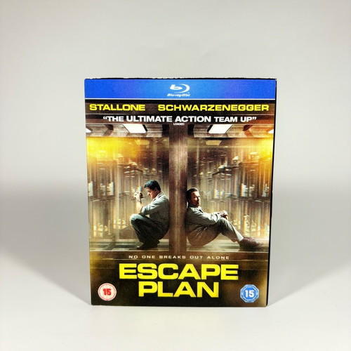 Escape Plan Blu-ray like new with English subtitles and slipcase