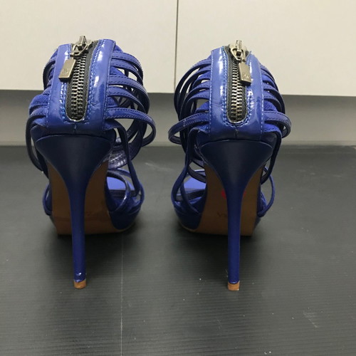 Zara sandals used, size 37, blue