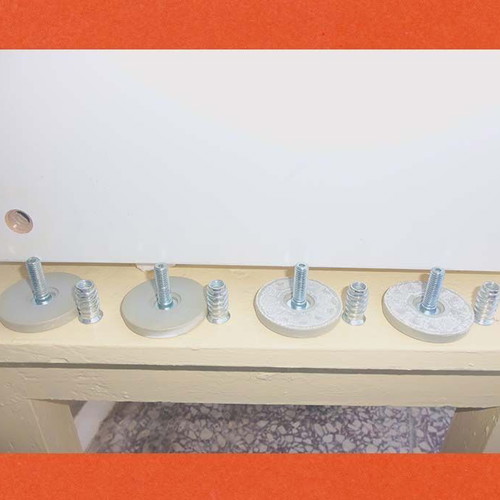 Adjustable furniture feet used, set of 4, IKEA Besta series