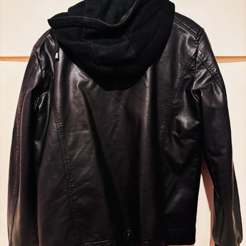 Explorer leather jacket black size M like new