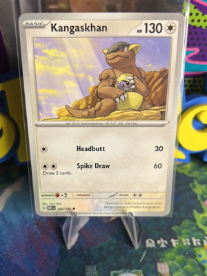 Kangaskan OBF Pokemon Card mint condition