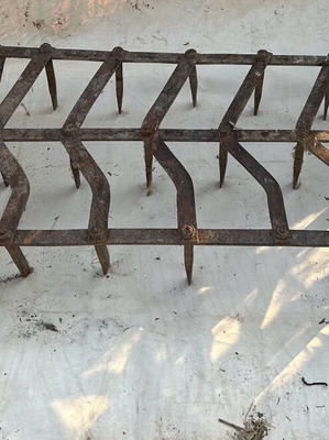 Antique harrow for horses in excellent condition