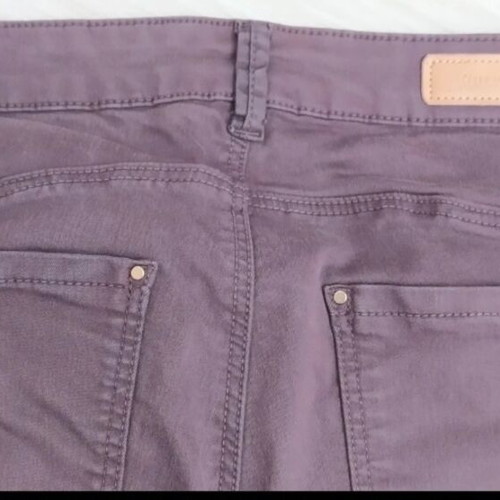 Zara elastic pants used, dark brown, size L 40 12