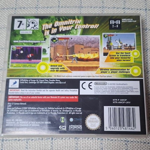 Ben 10 Protector of Earth Nintendo DS game used