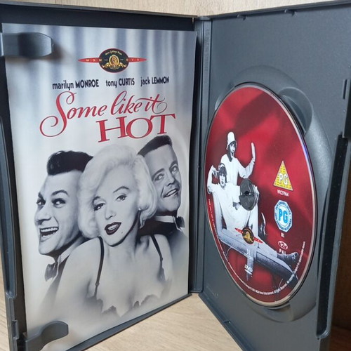 Some Like It Hot DVD with Greek Subs, new