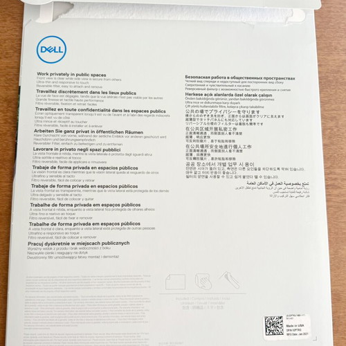 Dell 13.3" Privacy Filter Screen Protector new