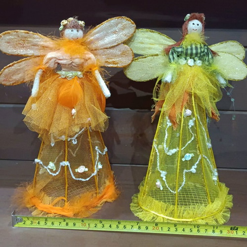 Vintage fairies with storage like new, set of 2 pieces