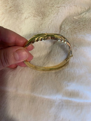 Gold-colored bracelet